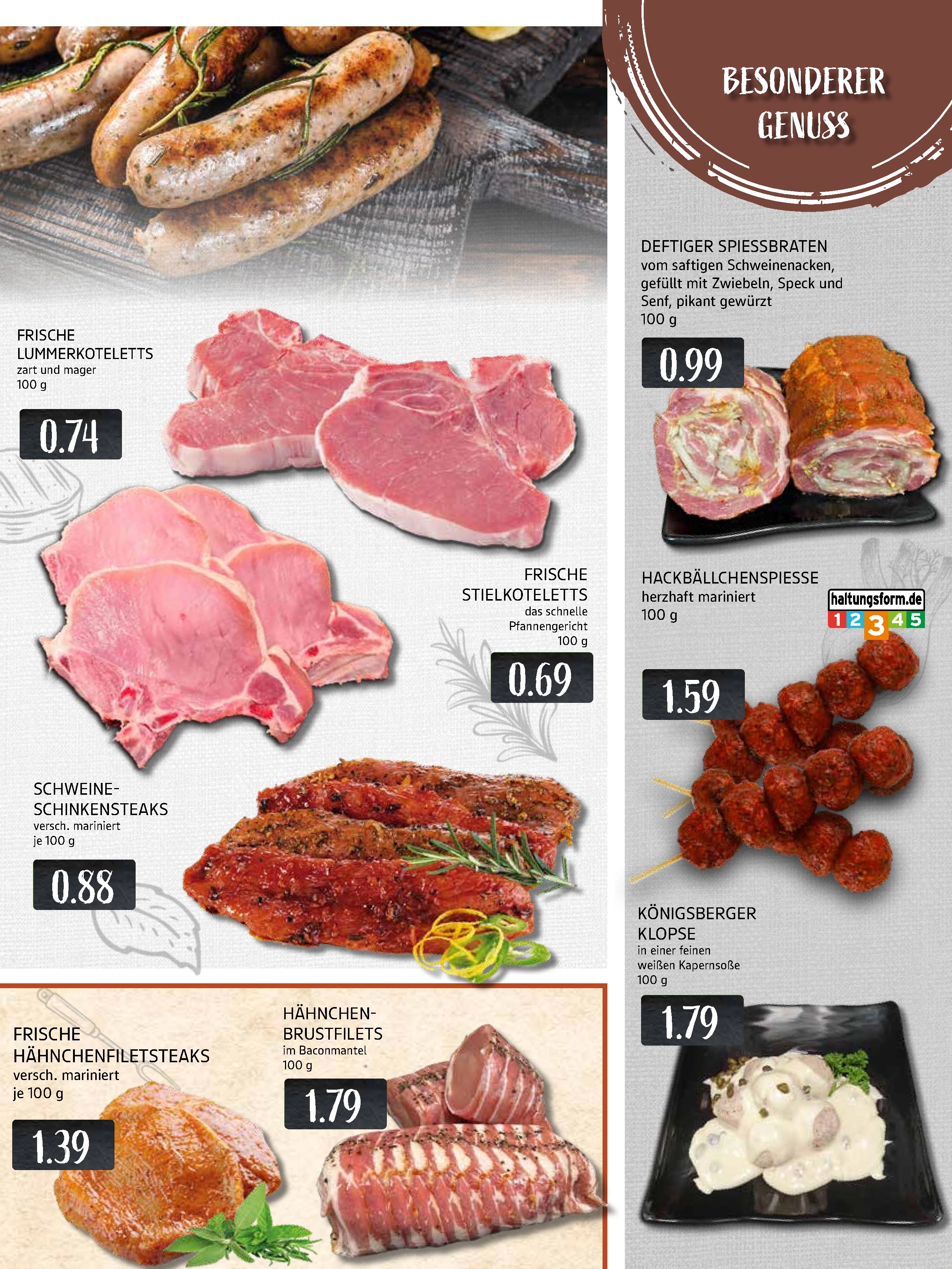 Handzettel Rückseite